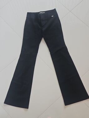 Guess Vintage Y2K Era Black Low Rise Flare Trousers
